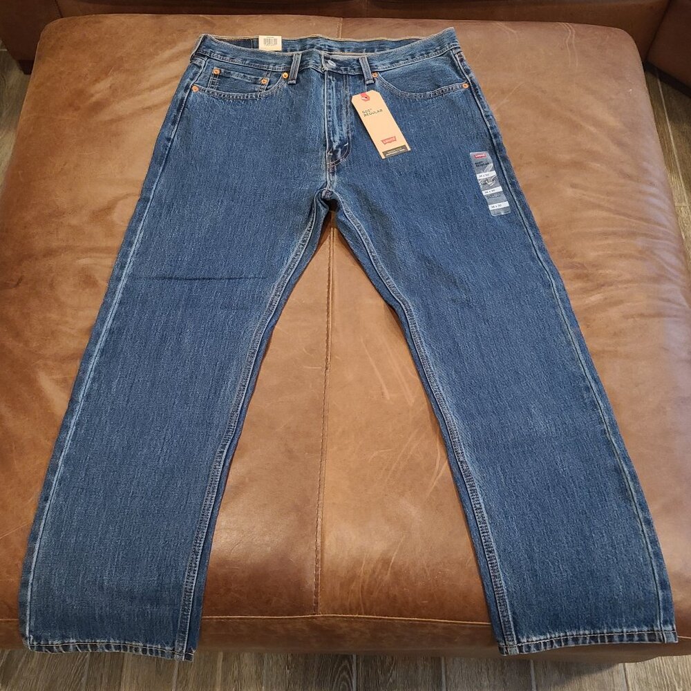 Brand New with tags Men's Levi's Denim Jeans 505 Straight Leg 36x30